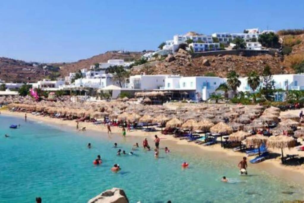 Mykonian Beauty Villa Platys Gialos  Екстериор снимка